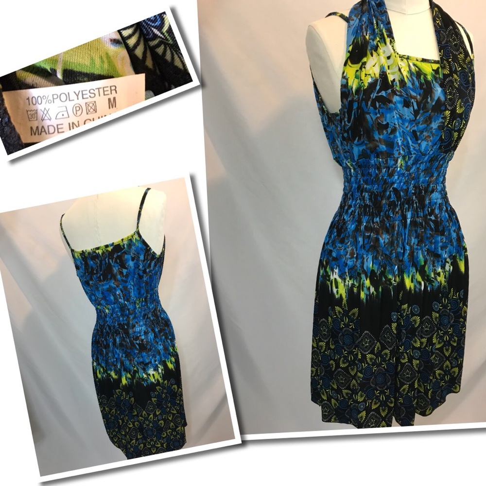 Awesome Halter sleeveless summer dress medium